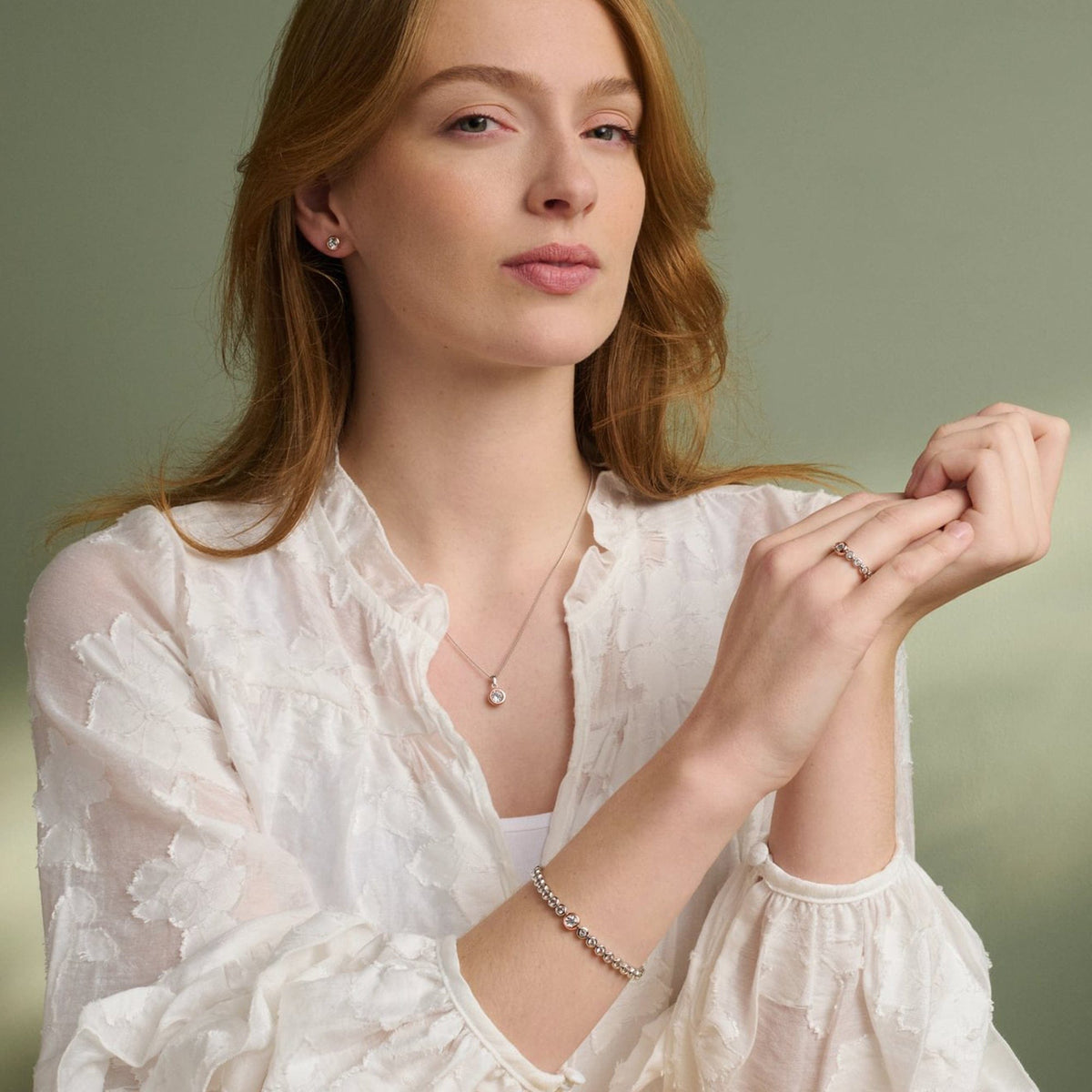Clogau® Celebration Sterling Silver Tennis Bracelet with Swarovski® Zirconia