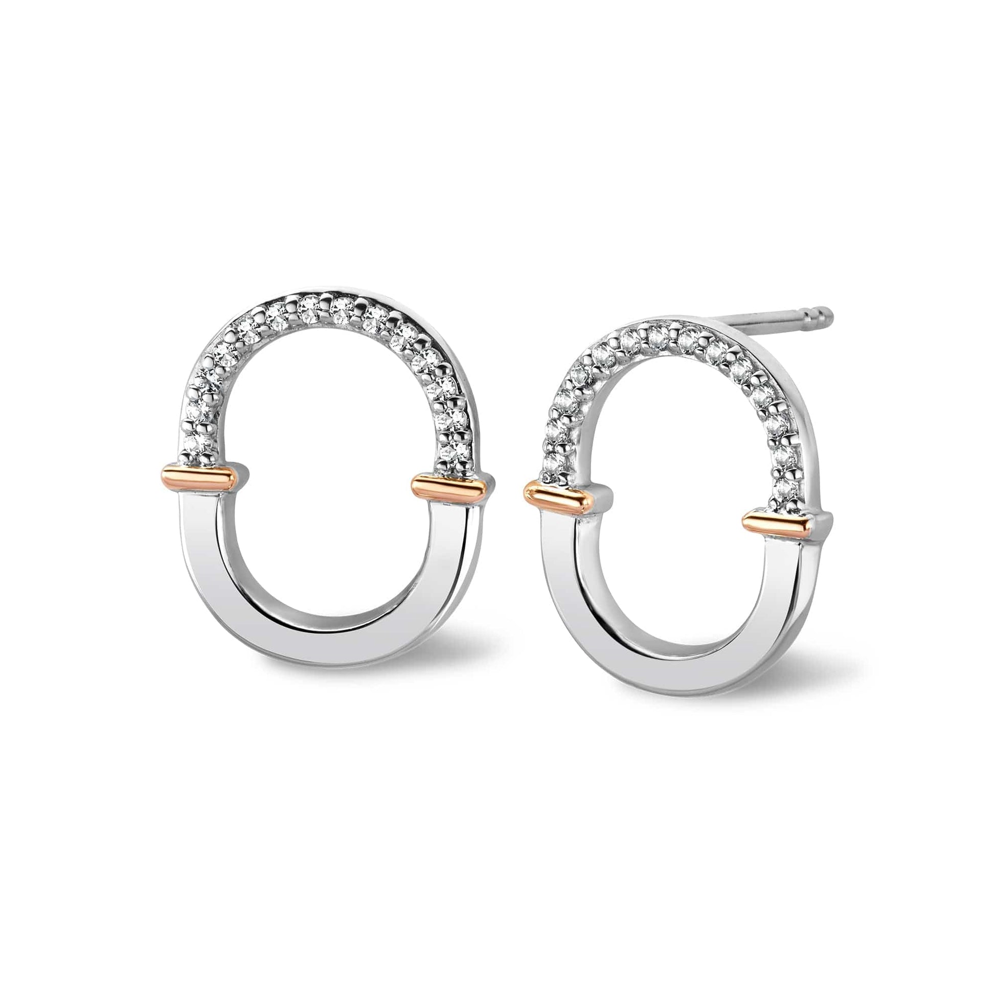 Clogau® Connection Silver Earrings