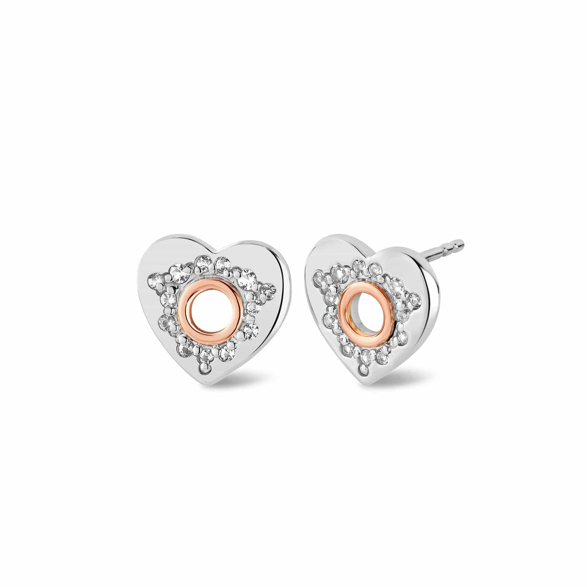 Cariad® Sterling Sparkle Stud Earrings Topaz