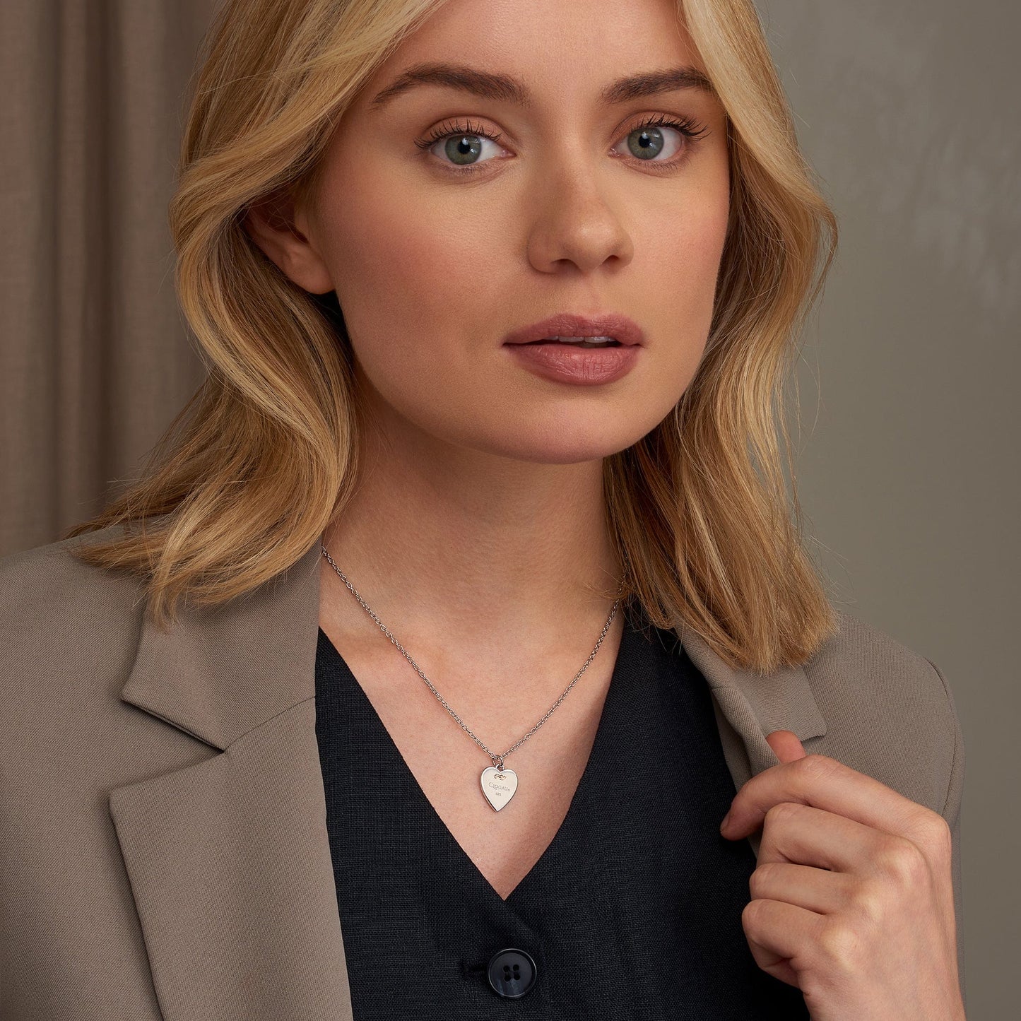 Insignia Sterling Silver Heart Pendant
