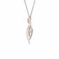 Nature's Wonder Sterling Silver Waterfall Pendant with Topaz