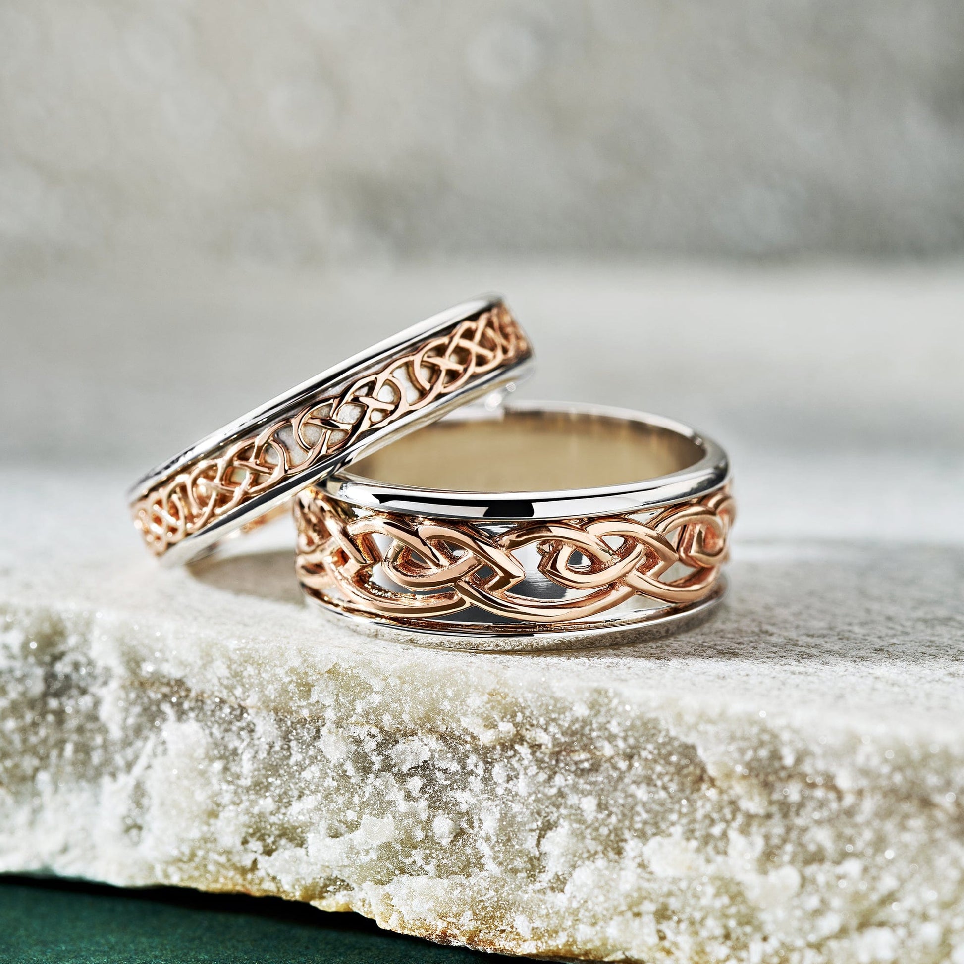 Royal Clogau® Sterling Silver Annwyl Wide Channel Ring