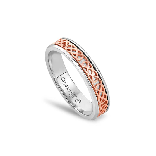 Royal Clogau® Sterling Silver Annwyl Slim Channel Ring