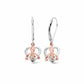 Dwynwen Silver and Opal Drop Earrings