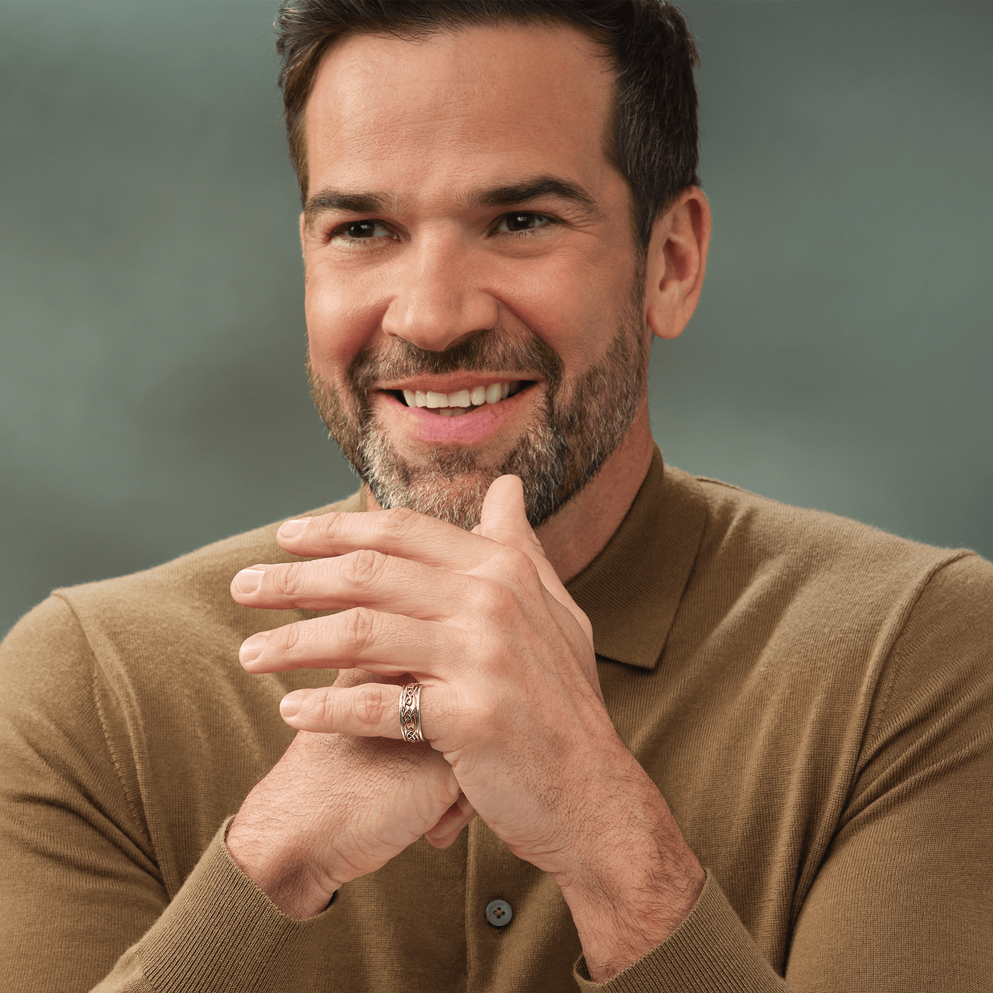 Royal Clogau® Sterling Silver Annwyl Wide Channel Ring