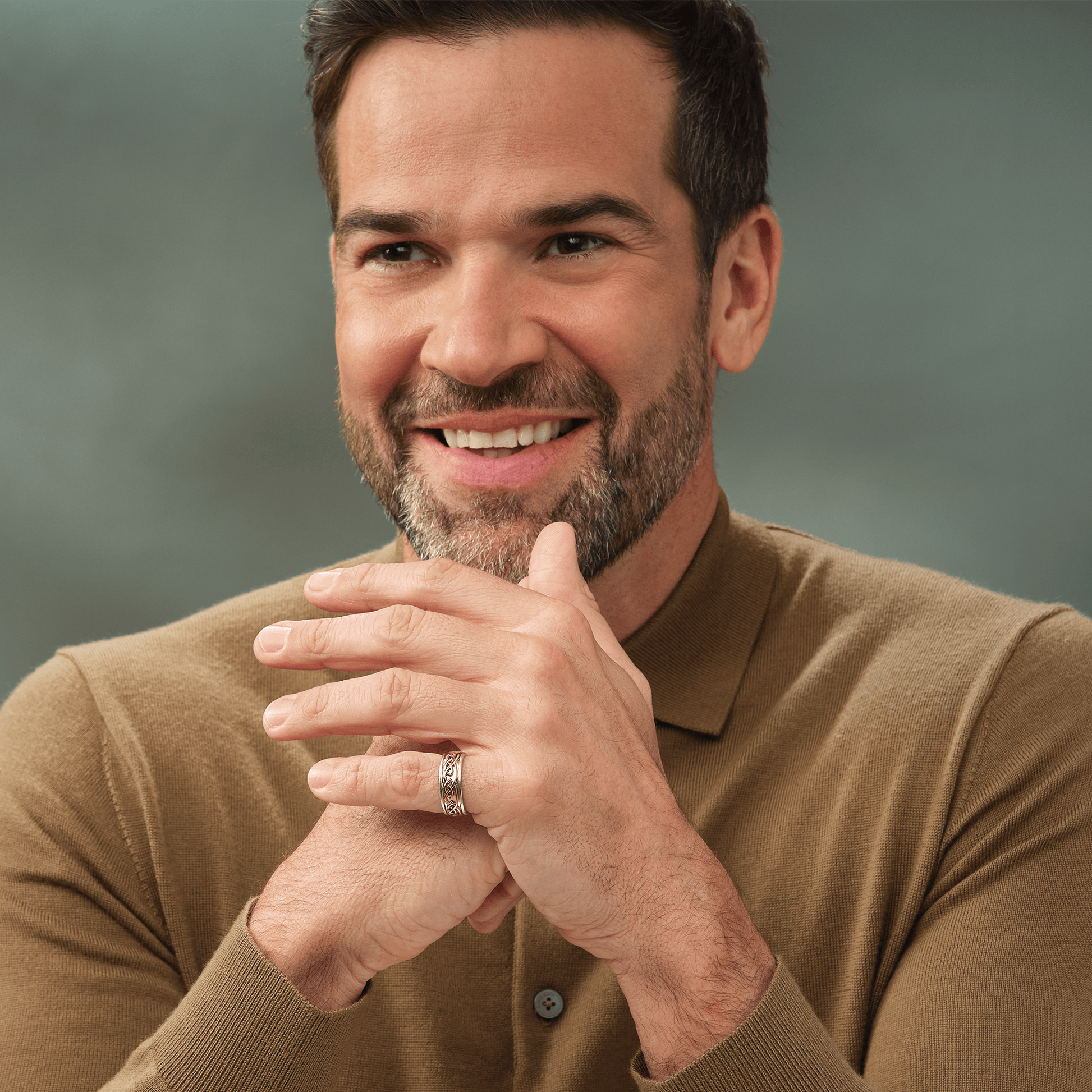 Royal Clogau® Sterling Silver Annwyl Wide Channel Ring