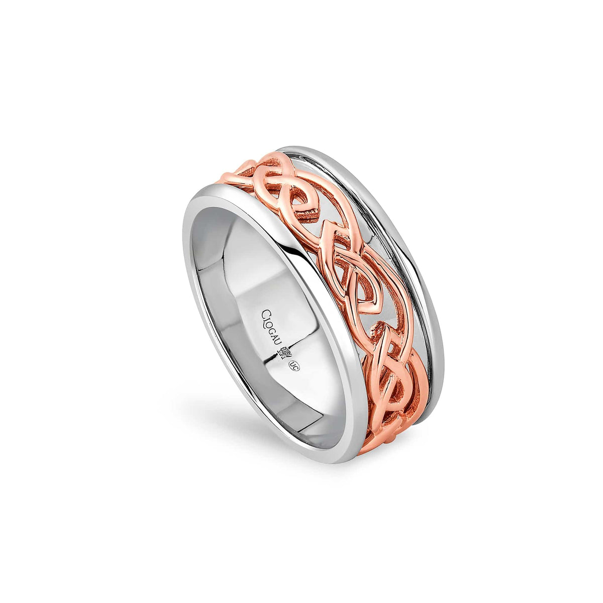 Royal ® Sterling Annwyl Wide Channel Ring