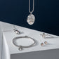 Nature's Wonder Sterling Silver Forget-Me-Not Pendant