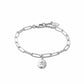 Nature's Wonder Sterling Silver Forget-Me-Not Bracelet