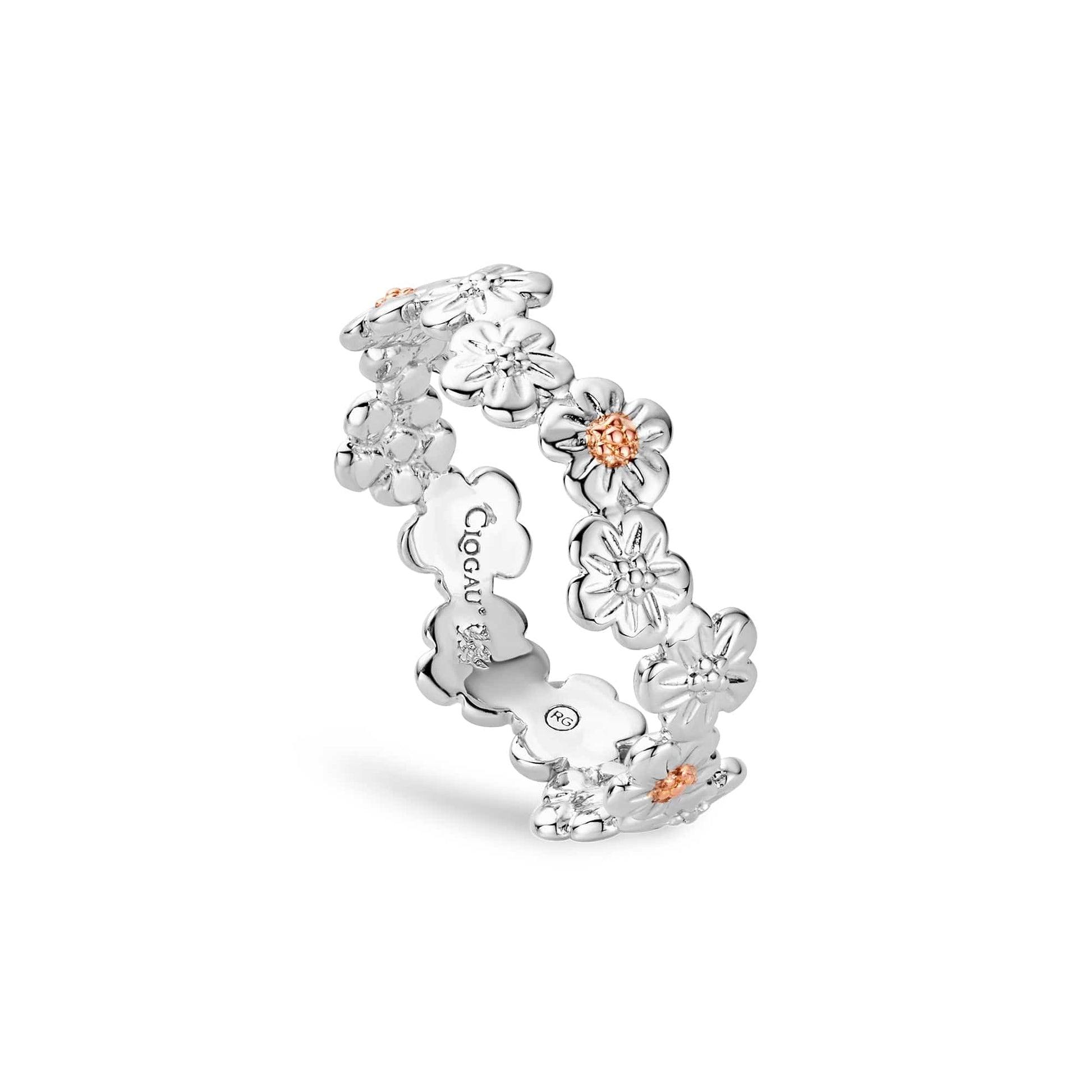 Nature's Wonder Sterling Silver Forget-Me-Not Ring