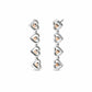 Tree of Life® Sterling Silver Heart Drop-Stud Earrings