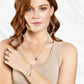 Nature's Wonder Sterling Silver Honey Bee Double-Chain Bracelet