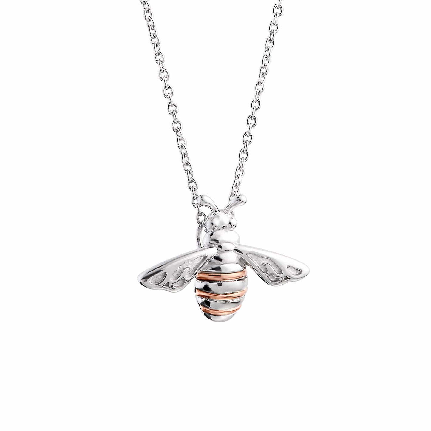 Nature's Wonder Sterling Silver Honey Bee Pendant