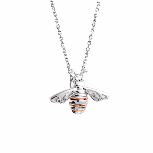 Nature's Wonder Sterling Silver Honey Bee Pendant