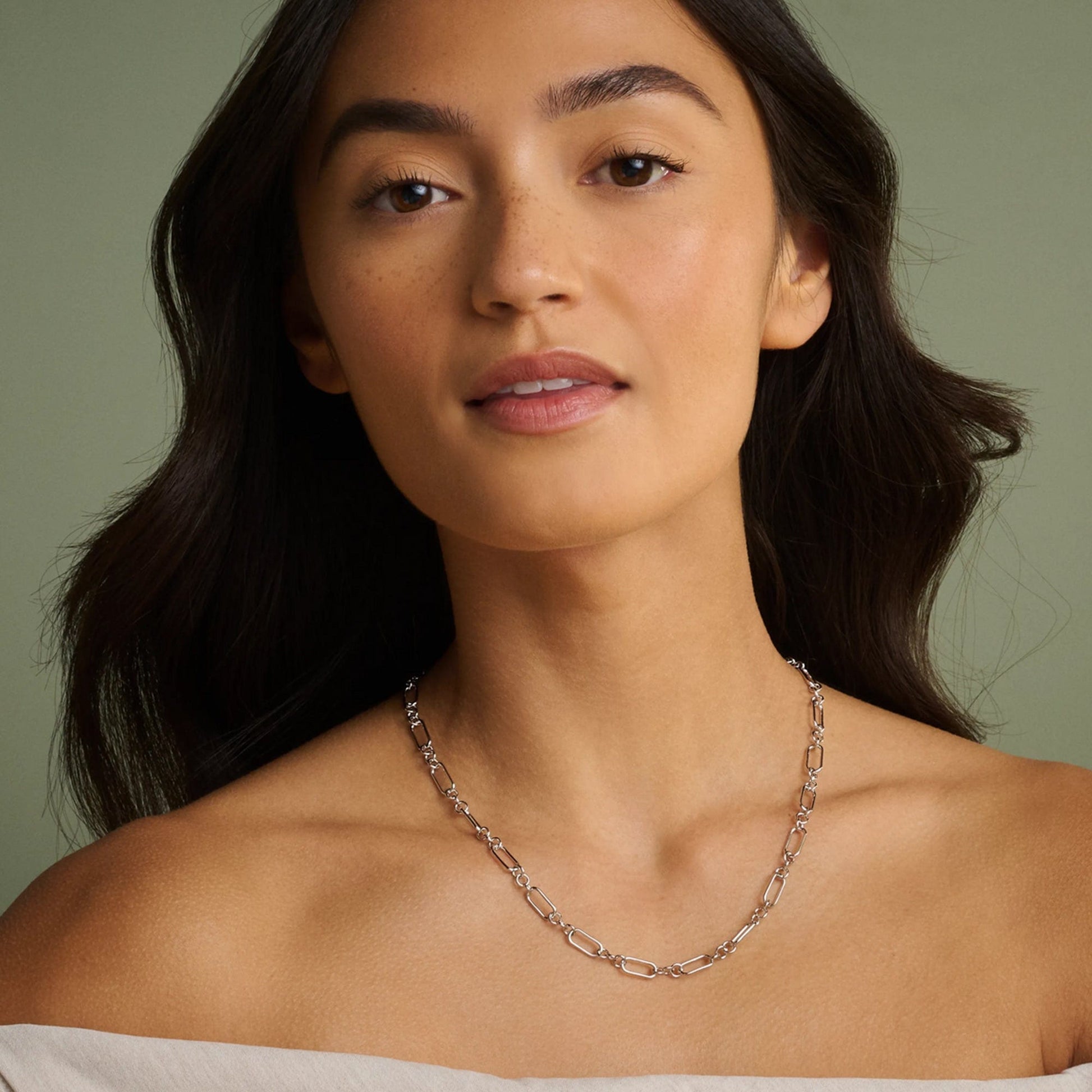 Insignia Sterling Silver Charm Necklace
