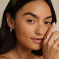 Insignia Sterling Silver Band Ring with Topaz