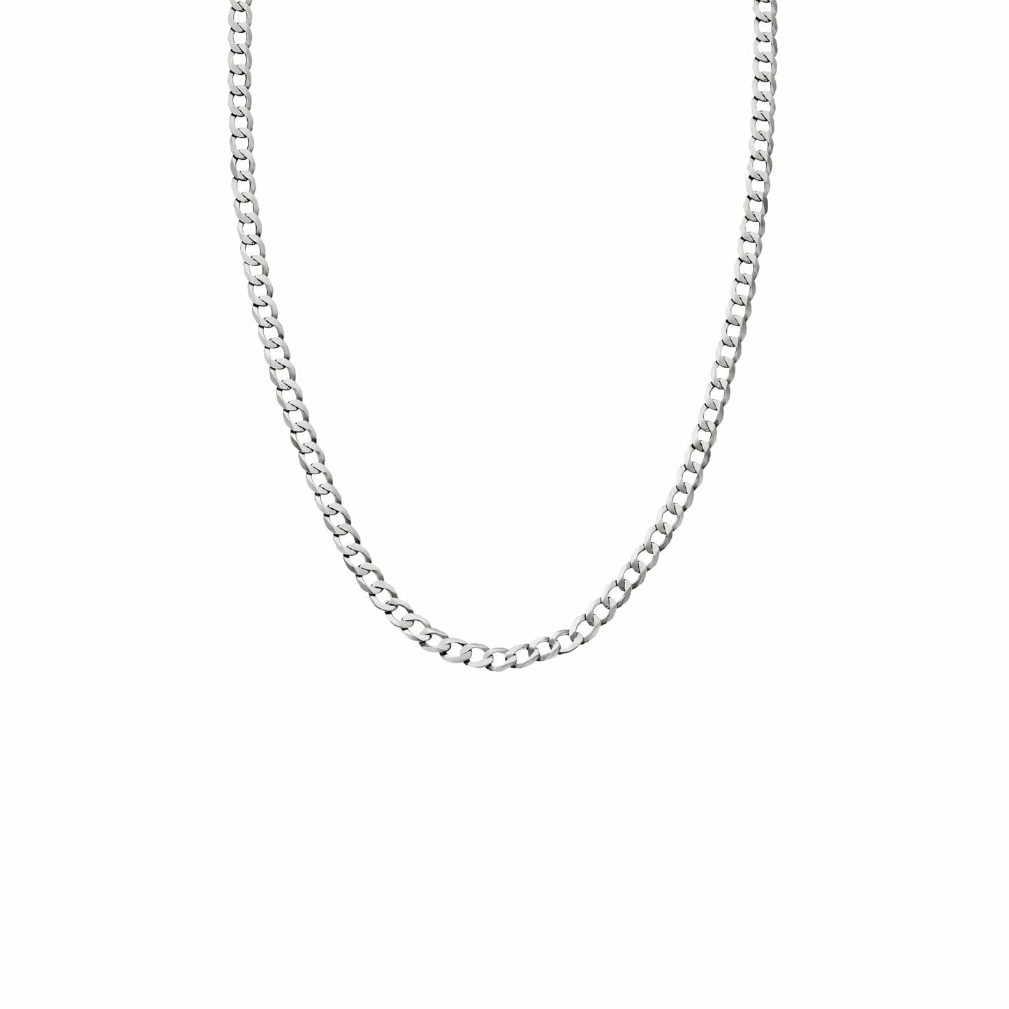 Insignia Sterling Silver Curb Chain Necklace