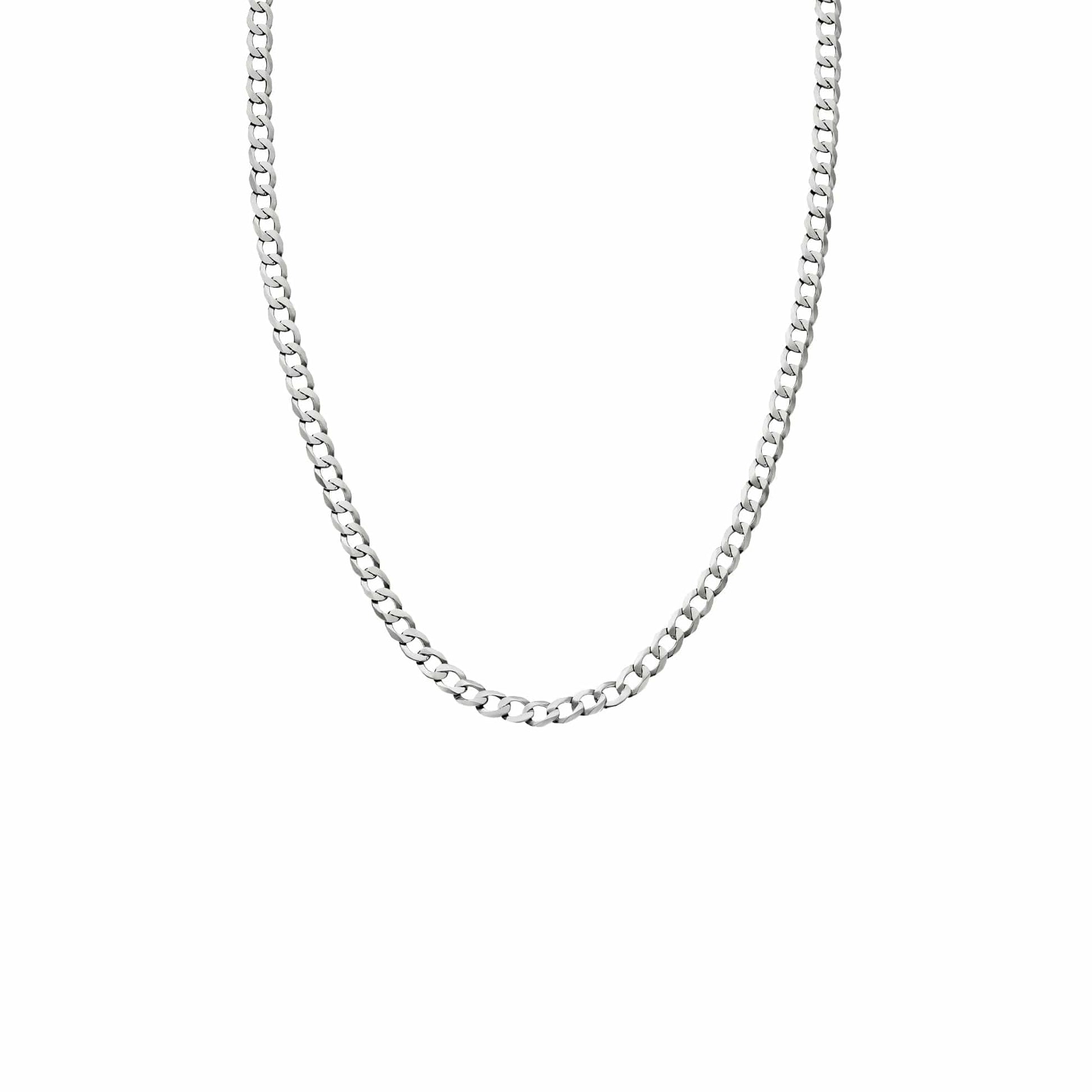 Insignia Sterling Silver Curb Chain Necklace