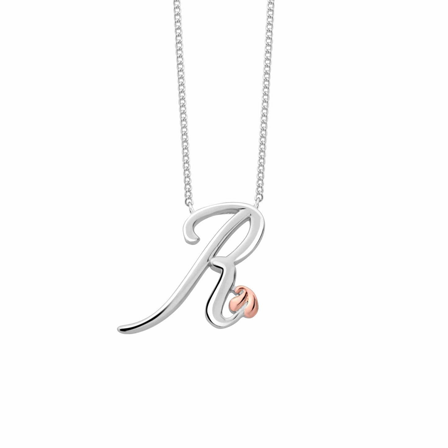 Tree of Life® Initials Silver Necklace – Letter R
