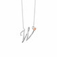Tree of Life® Initials Silver Necklace – Letter W