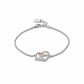Forever Yours Sterling Silver Bound Bracelet