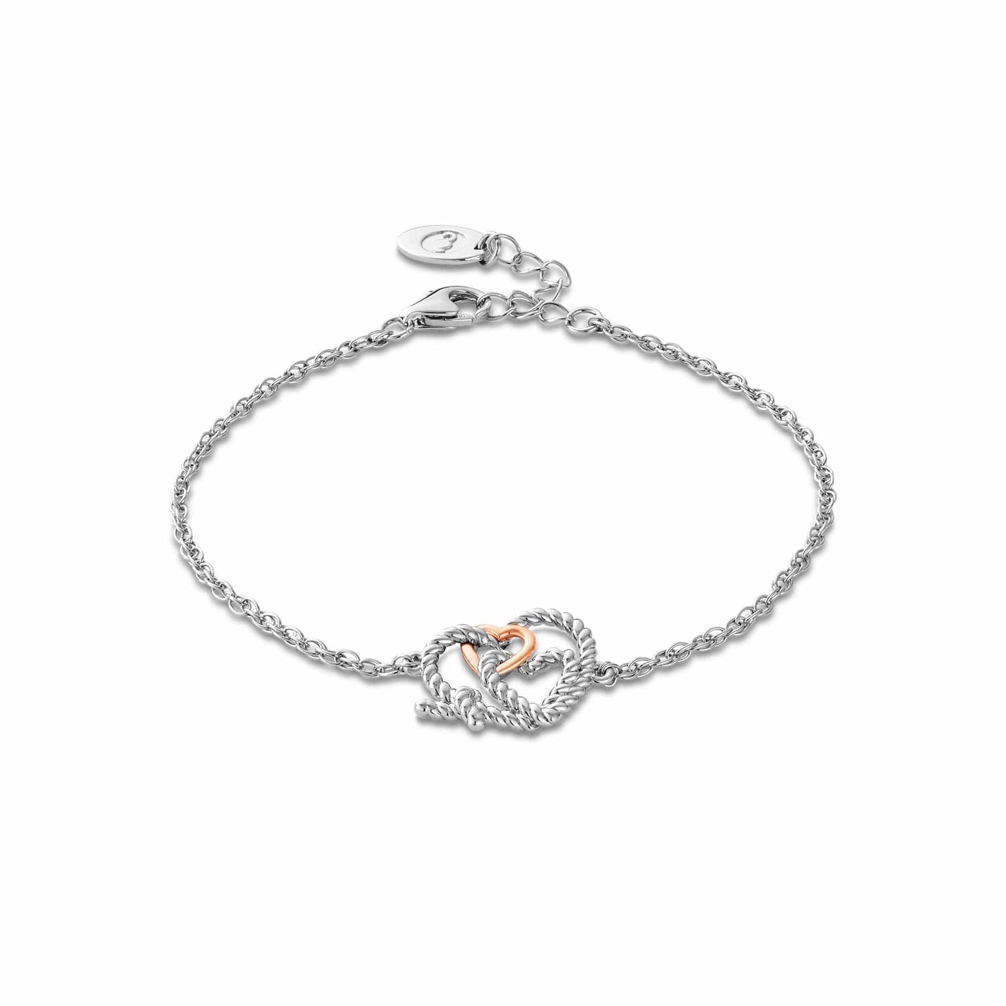 Forever Yours Sterling Silver Bound Bracelet