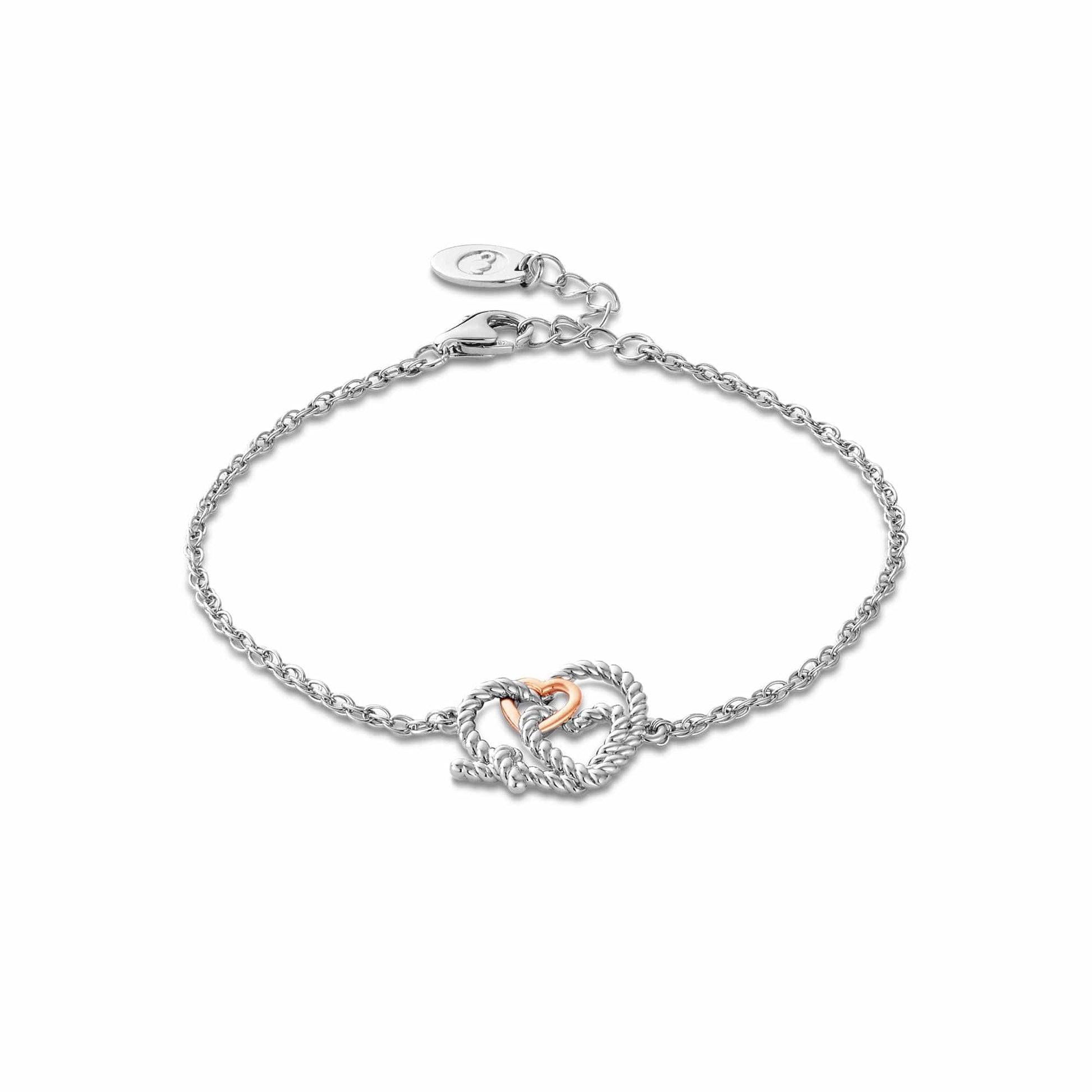 Forever Yours Sterling Silver Bound Bracelet