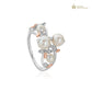 Lily of the Valley Silver and Pearl Ring