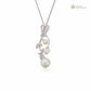 Lily of the Valley Silver and Pearl Pendant