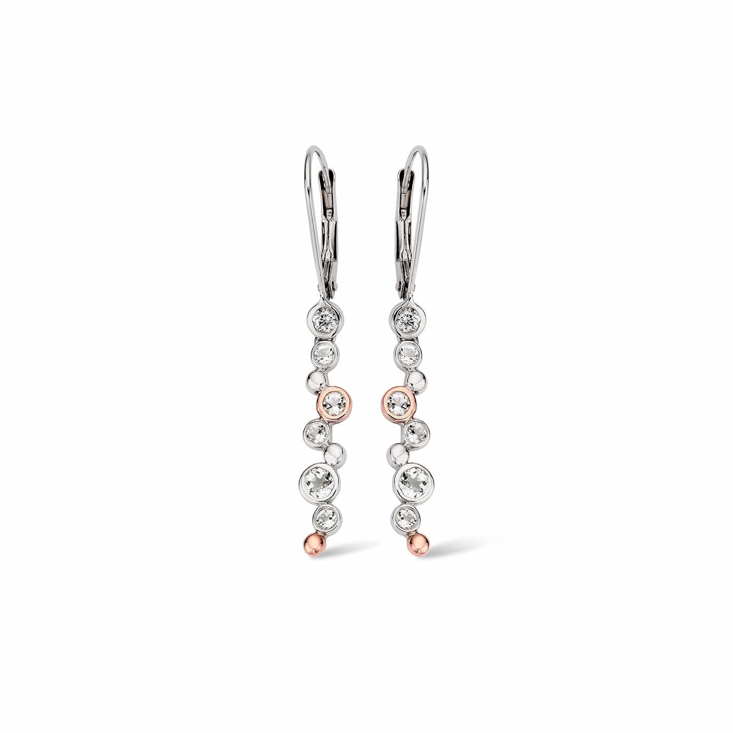 Clogau® Celebration Silver Drop Earrings