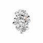 Nature's Wonder Sterling Silver Forget-Me-Not Brooch