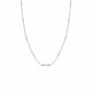 Nature's Wonder Sterling Silver Beachcomber Choker with Pearls