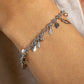 Royal Clogau® Sterling Silver Oak Leaf Bracelet with Topaz