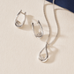 Past Present Future® Sterling Silver Twist Pendant with Topaz