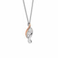 Past Present Future® Sterling Silver Pendant with Swarovski® Zirconia