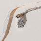 Royal Clogau® Sterling Silver Oak Leaf Pendant with Topaz