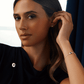 Royal Clogau® Sterling Silver Diana Stud Earrings with Sapphires & Swarovski® Zirconia