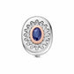 Royal Clogau® Sterling Silver Diana Brooch with Sapphire & Swarovski® Zirconia