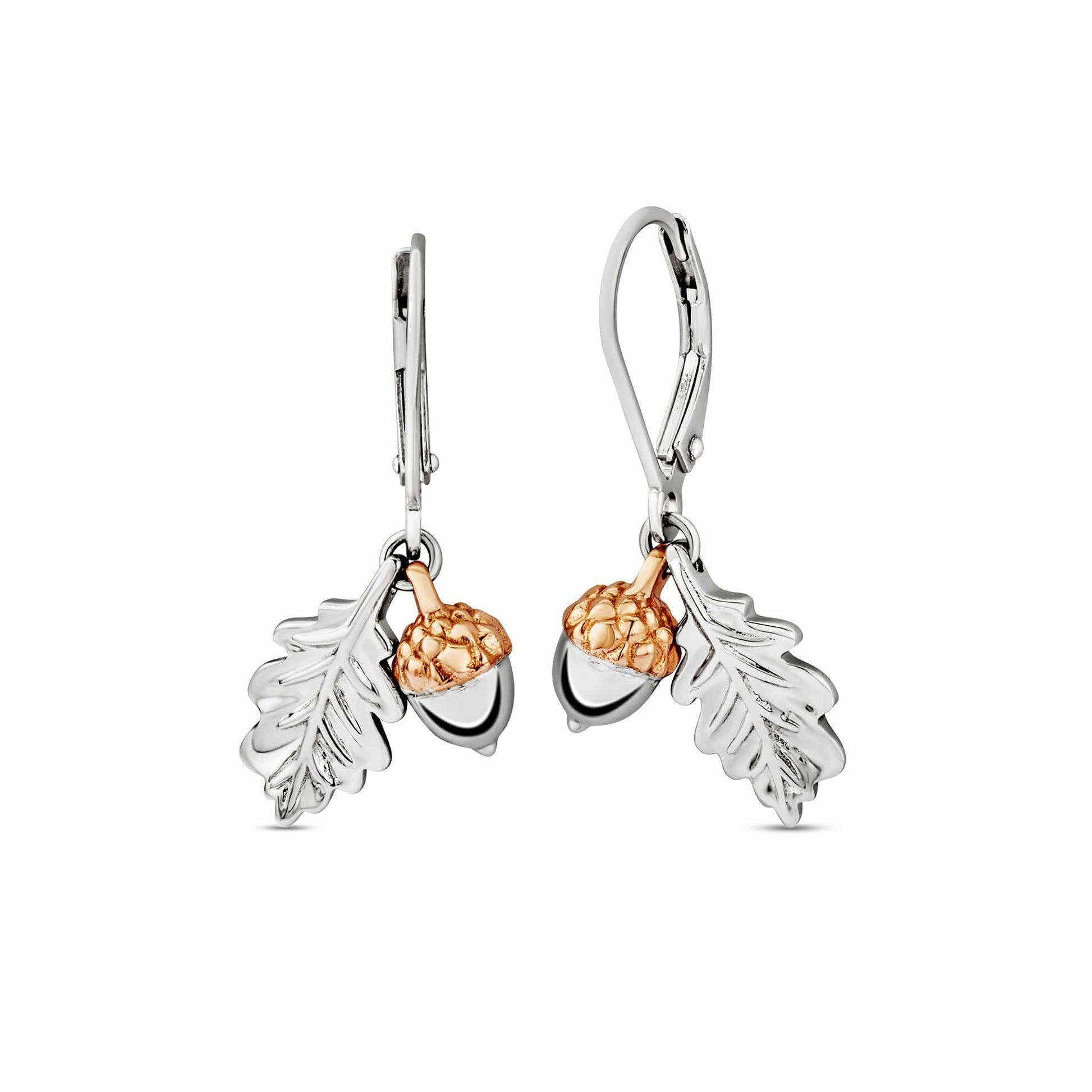 Royal Clogau® Sterling Silver Oak Leaf Earrings