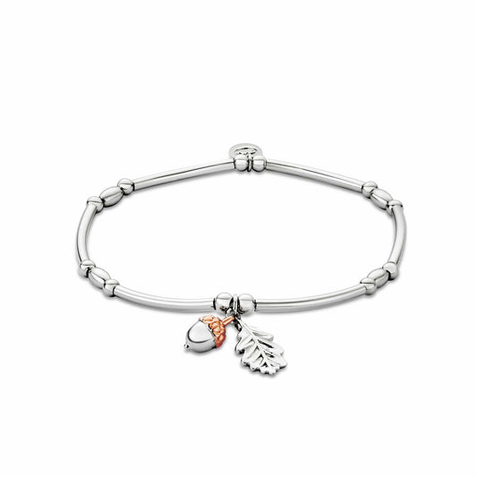 Royal Clogau® Sterling Silver Oak Leaf Affinity Bracelet