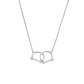 Royal Clogau® Sterling Silver Stirrup Necklace