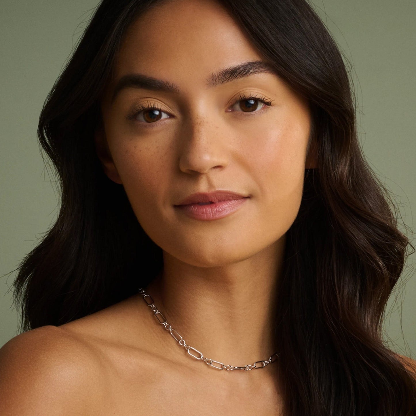 Insignia Sterling Silver Charm Choker