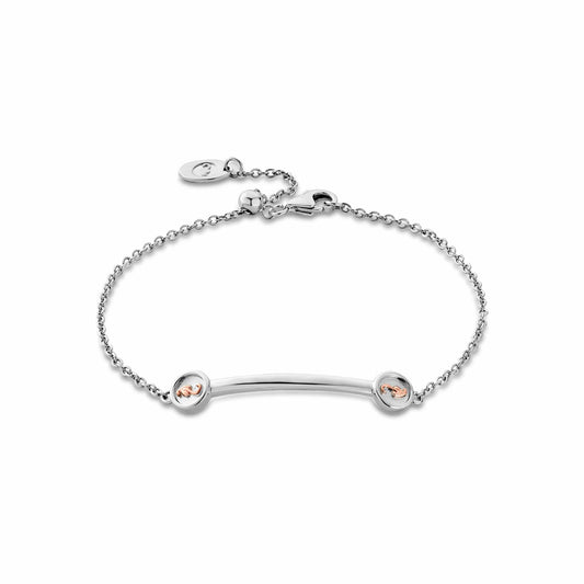 Insignia Sterling Silver Curve Bracelet