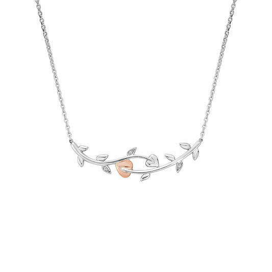 Tree of Life® Sterling Silver Vine Necklace with Topaz