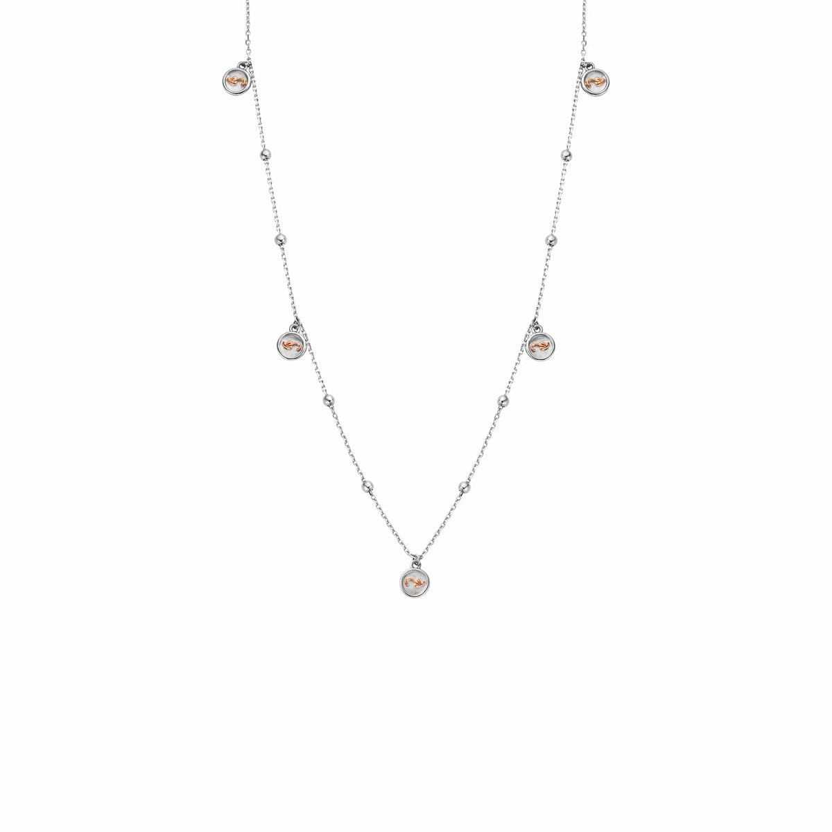 Insignia Sterling Drop Necklace