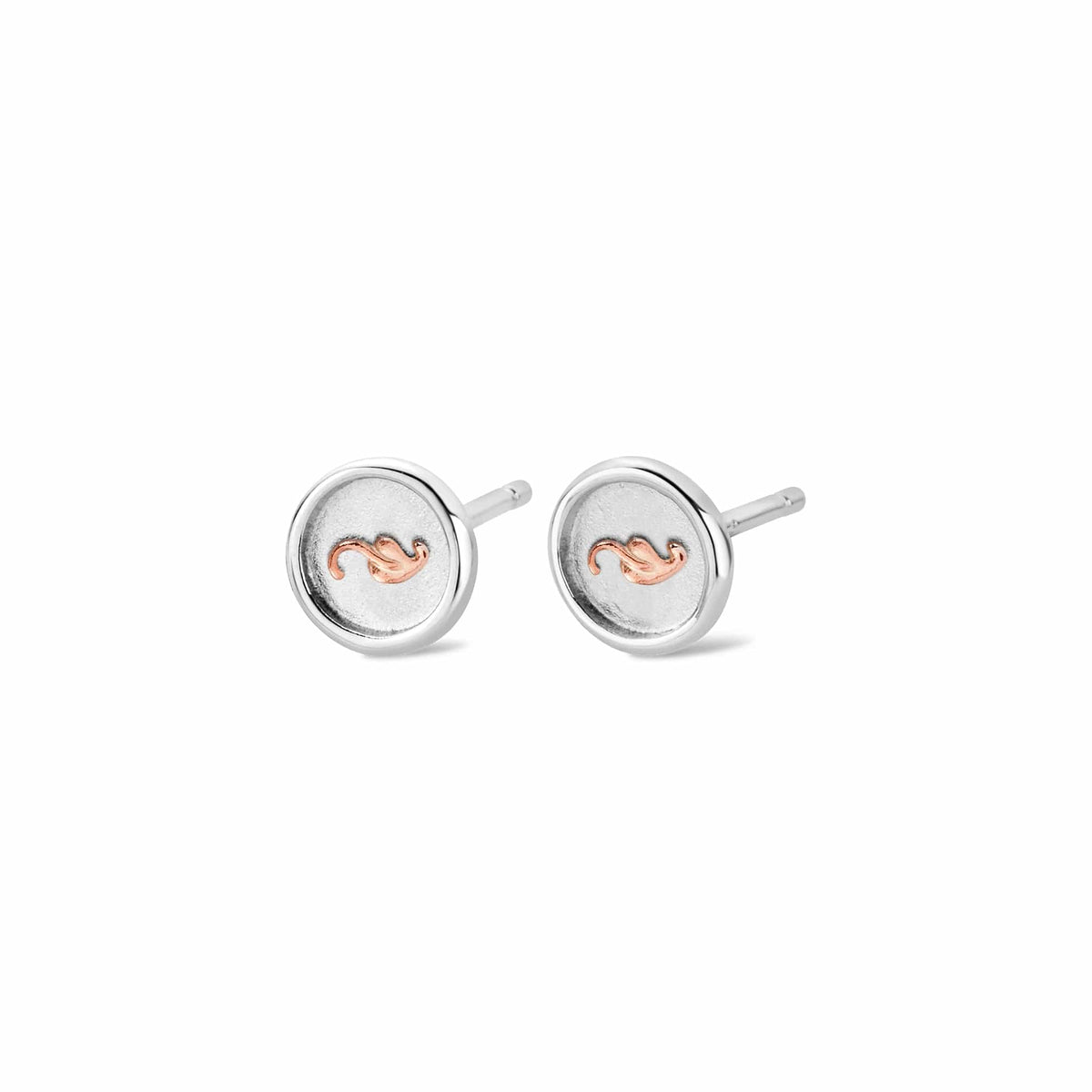 Insignia Sterling Stud Earrings