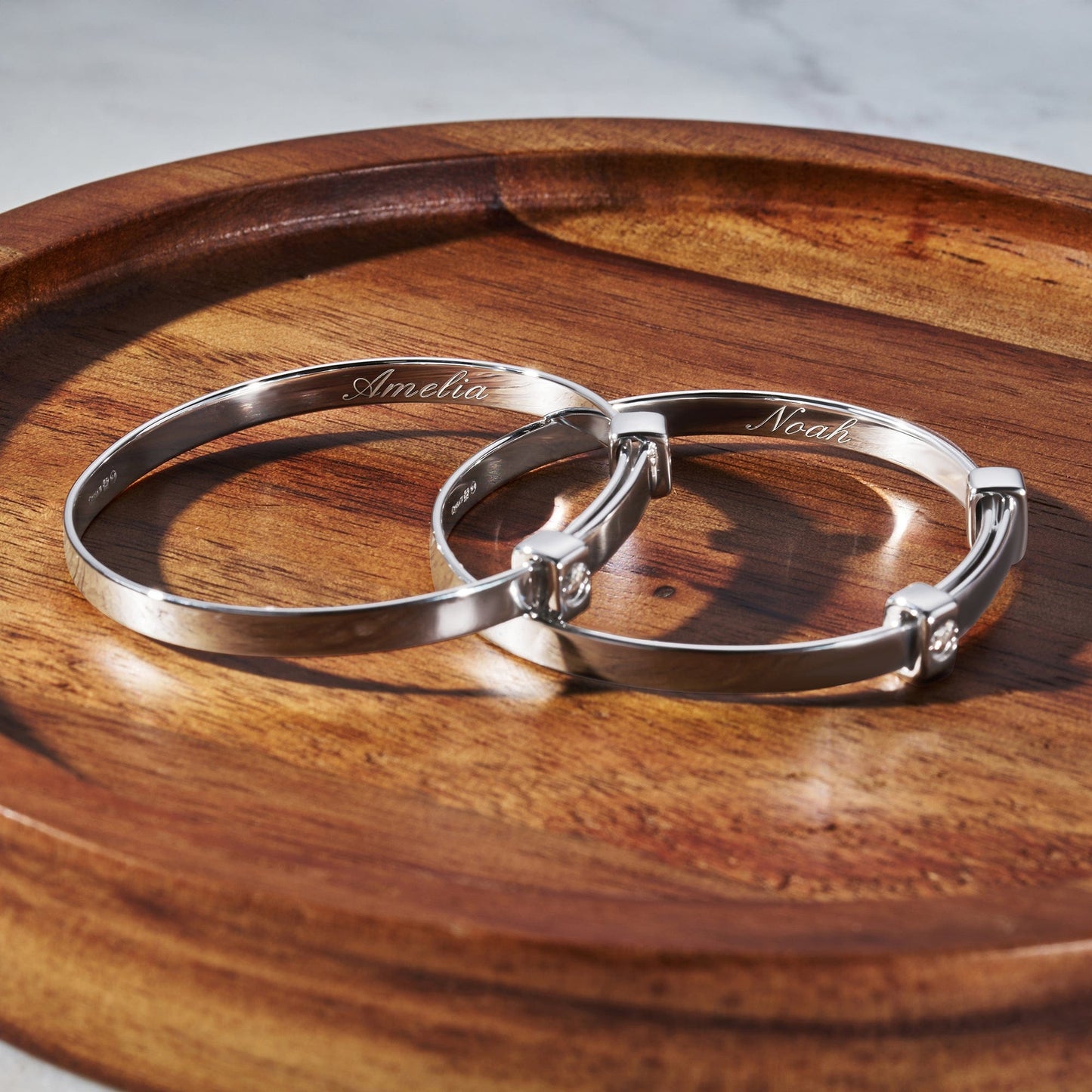 Insignia Sterling Silver Baby Bangle