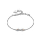 Tree of Life® Sterling Silver Infinity Bracelet with Topaz