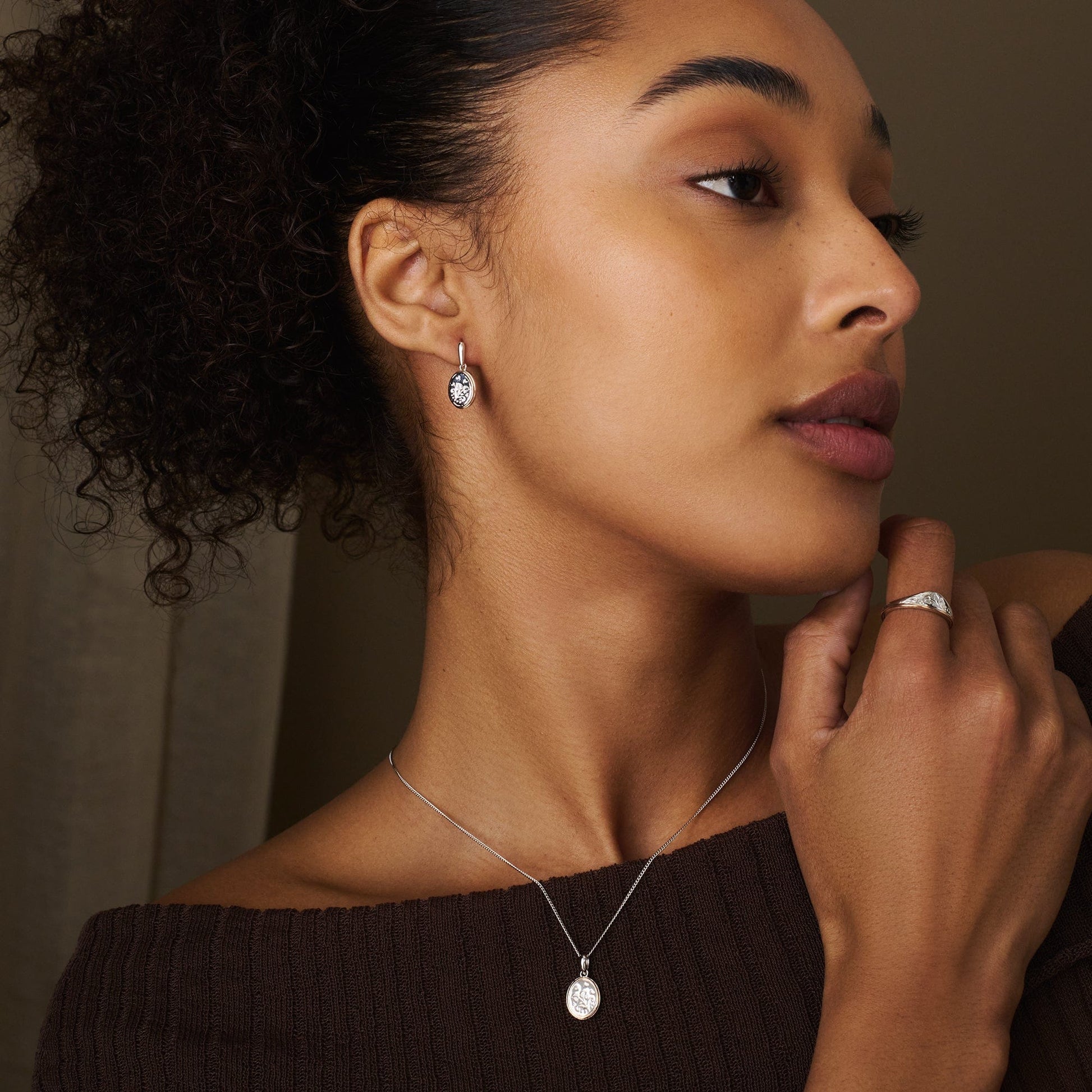 Tree of Life® Sterling Silver Filigree Drop Earrings