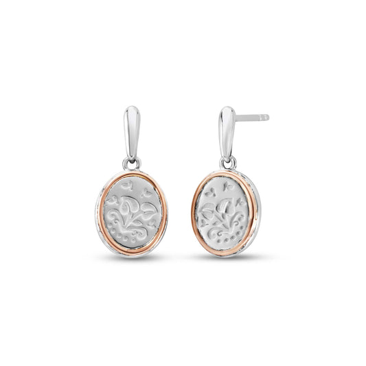 Tree of Life® Sterling Silver Filigree Drop Earrings